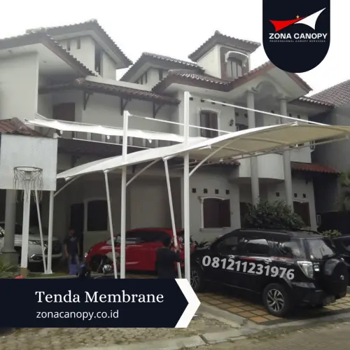 Canoppy Membrane Carport di Jabotabek